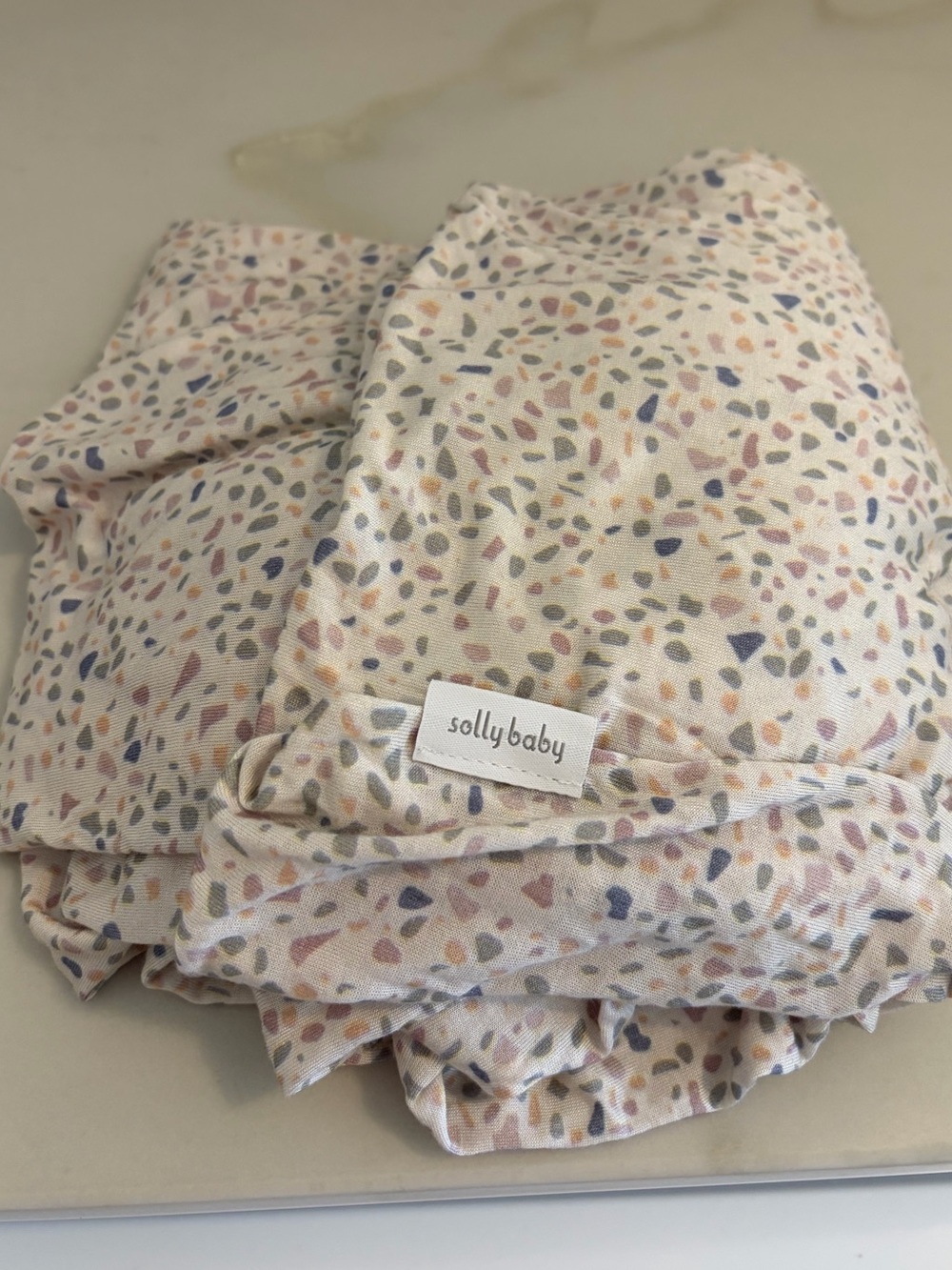 New never been used solly baby Multicolor Confetti Print Swaddle